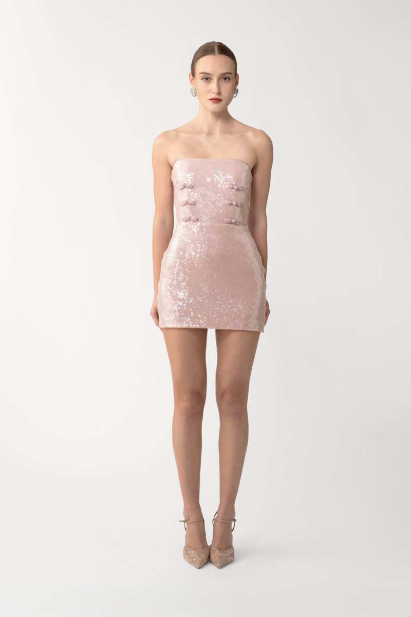 Cindy Sequined Mini Dress